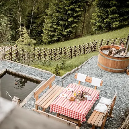 Dağ evi Bergchalet Kuhgraben Bad Sankt Leonhard im Lavanttal
